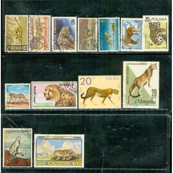 All Different Animals , 13 stamps Lot 2 - All Different Animals , 13 stamps Lot 2