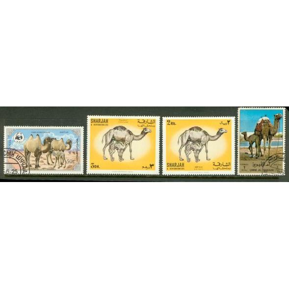 All Different Camels , 4 stamps Lot 2 - All Different Camels , 4 stamps Lot 2