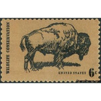 United States of America 1970 American Bison (Bos bison)