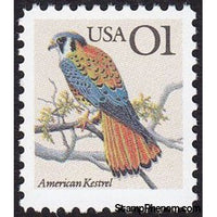 United States of America 1991 American Kestrel (Falco sparverius)