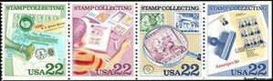 United States of America 1986 Ameripex '86 Stamp Collecting