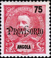 Angola 1902 Definitives - Overprinted " PROVISORIO"-Stamps-Angola-StampPhenom