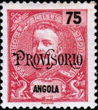 Angola 1902 Definitives - Overprinted " PROVISORIO"-Stamps-Angola-StampPhenom