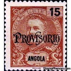 Angola 1902 Definitives - Overprinted " PROVISORIO"-Stamps-Angola-StampPhenom