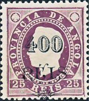 Angola 1902 Definitives - Surcharges-Stamps-Angola-StampPhenom