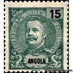 Angola 1903 Definitives - King Carlos I - New Colors-Stamps-Angola-StampPhenom