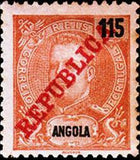 Angola 1911 Definitives - Overprinted " REPUBLICA"-Stamps-Angola-StampPhenom