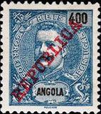 Angola 1911 Definitives - Overprinted " REPUBLICA"-Stamps-Angola-StampPhenom