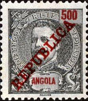 Angola 1911 Definitives - Overprinted " REPUBLICA"-Stamps-Angola-StampPhenom