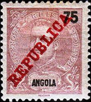 Angola 1911 Definitives - Overprinted " REPUBLICA"-Stamps-Angola-StampPhenom