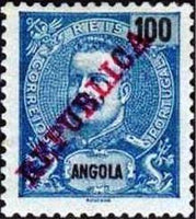 Angola 1911 Definitives - Overprinted " REPUBLICA"-Stamps-Angola-StampPhenom