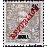 Angola 1911 Definitives - Overprinted " REPUBLICA"-Stamps-Angola-StampPhenom