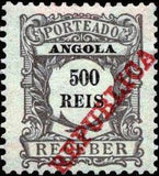 Angola 1911 Postage Dues - REPUBLICA-Stamps-Angola-StampPhenom