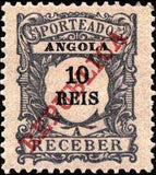 Angola 1911 Postage Dues - REPUBLICA-Stamps-Angola-StampPhenom