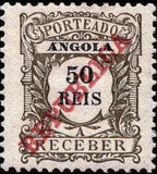 Angola 1911 Postage Dues - REPUBLICA-Stamps-Angola-StampPhenom