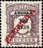 Angola 1911 Postage Dues - REPUBLICA-Stamps-Angola-StampPhenom