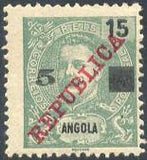 Angola 1912 Definitives - Overprinted and Surcharges-Stamps-Angola-StampPhenom