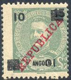 Angola 1912 Definitives - Overprinted and Surcharges-Stamps-Angola-StampPhenom