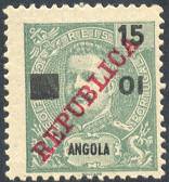 Angola 1912 Definitives - Overprinted and Surcharges-Stamps-Angola-StampPhenom