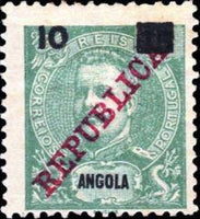 Angola 1912 Definitives - Overprinted and Surcharges-Stamps-Angola-StampPhenom