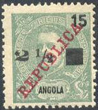 Angola 1912 Definitives - Overprinted and Surcharges-Stamps-Angola-StampPhenom