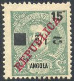 Angola 1912 Definitives - Overprinted and Surcharges-Stamps-Angola-StampPhenom