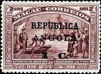 Angola 1913 Definitives - Vasco da Gama - Surcharges-Stamps-Angola-StampPhenom