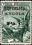 Angola 1913 Definitives - Vasco da Gama - Surcharges-Stamps-Angola-StampPhenom