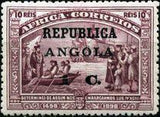 Angola 1913 Definitives - Vasco da Gama - Surcharges-Stamps-Angola-StampPhenom