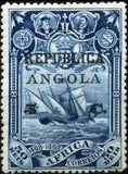 Angola 1913 Definitives - Vasco da Gama - Surcharges-Stamps-Angola-StampPhenom