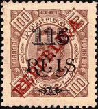 Angola 1914-1915 Definitives - Overprinted and Surcharges-Stamps-Angola-StampPhenom