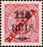 Angola 1914-1915 Definitives - Overprinted and Surcharges-Stamps-Angola-StampPhenom