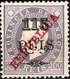 Angola 1914-1915 Definitives - Overprinted and Surcharges-Stamps-Angola-StampPhenom