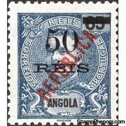 Angola 1914-1915 Definitives - Overprinted and Surcharges-Stamps-Angola-StampPhenom