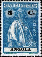 Angola 1914-1924 Definitives - Ceres-Stamps-Angola-StampPhenom