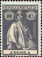 Angola 1914-1924 Definitives - Ceres-Stamps-Angola-StampPhenom