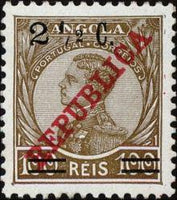 Angola 1919-1921 Definitives - Overprinted with New Currency-Stamps-Angola-StampPhenom