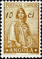 Angola 1932-1946 Definitives - Ceres - New Type-Stamps-Angola-StampPhenom