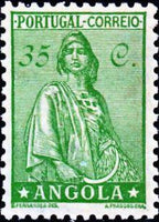 Angola 1932-1946 Definitives - Ceres - New Type-Stamps-Angola-StampPhenom