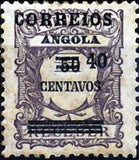 Angola 1935 Postage Due Stamps Overprinted "CORREIOS" and Surcharged-Stamps-Angola-StampPhenom