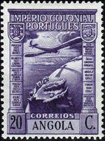 Angola 1938 Airmail - Portuguese Colonial Empire-Stamps-Angola-StampPhenom