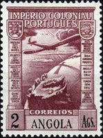 Angola 1938 Airmail - Portuguese Colonial Empire-Stamps-Angola-StampPhenom