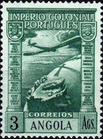 Angola 1938 Airmail - Portuguese Colonial Empire-Stamps-Angola-StampPhenom