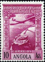 Angola 1938 Airmail - Portuguese Colonial Empire-Stamps-Angola-StampPhenom