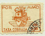 Angola 1947 Airmail - Coat of Arms of the Colony-Stamps-Angola-StampPhenom