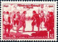 Angola 1948 Anniversary of the Restoration of Angola-Stamps-Angola-StampPhenom