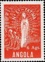 Angola 1948 Honouring Our Lady of Fatima-Stamps-Angola-StampPhenom