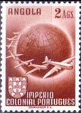 Angola 1949 Airmail - Aeroplanes-Stamps-Angola-StampPhenom