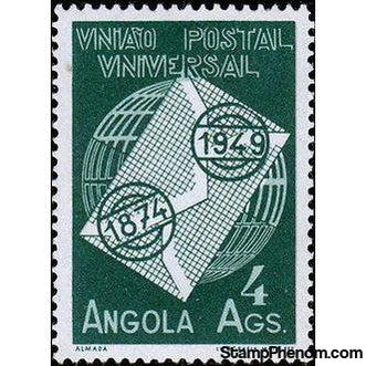 Angola 1949 Anniversary of U.P.U.-Stamps-Angola-StampPhenom