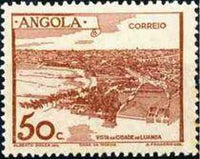 Angola 1949 Landscapes-Stamps-Angola-StampPhenom